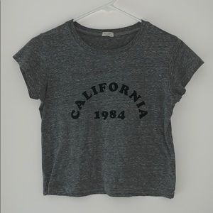 Dark Grey Brandy Melville shirt